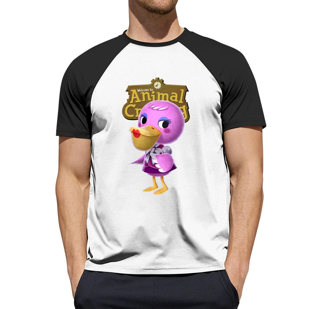 Phyllis From Animal Crossing Nintendo Video Game Fan Men Short Sleeve T-Shirt