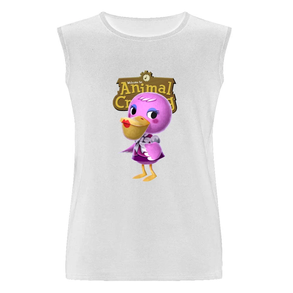 Phyllis From Animal Crossing Nintendo Video Game Fan Men Sleeveless T-Shirt