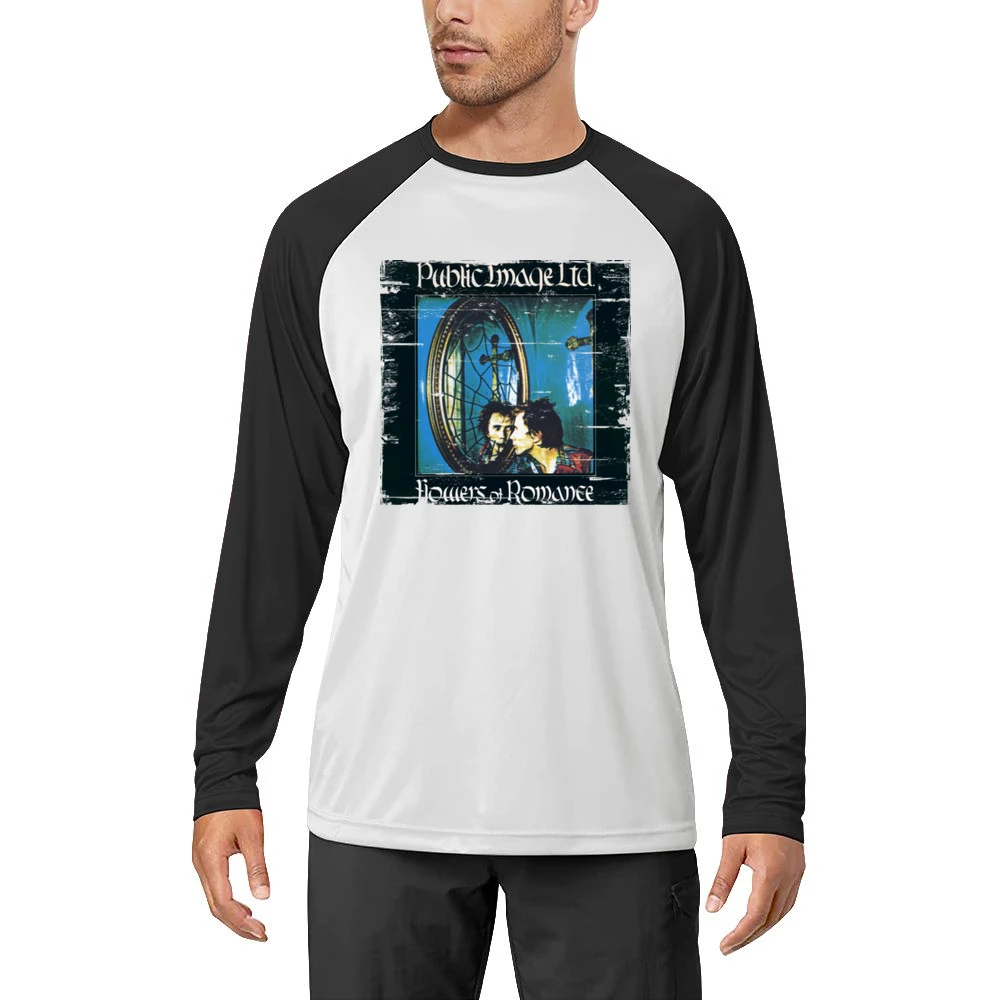 Pil Flowers Of Romance Album Cover Distressed Image Men Long Sleeve T-Shirt