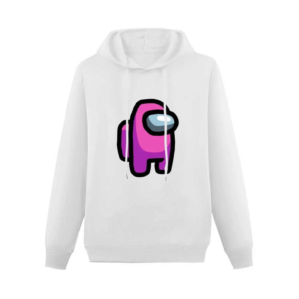 Pink Suspect Fun Video Game Fan Men Hoodie Without Pocket
