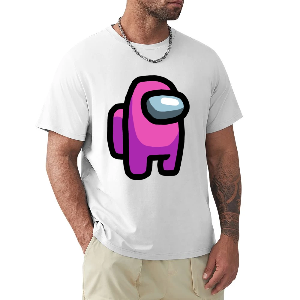 Pink Suspect Fun Video Game Fan Premium Men T-shirt