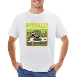 Pitfall Atari Asian Size Men T-Shirt