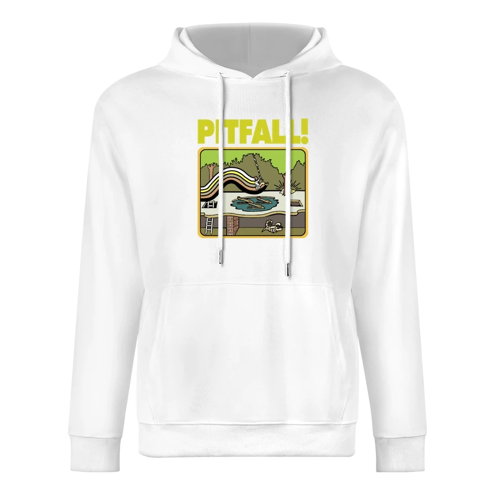 Pitfall Atari European Size Men Hoodie