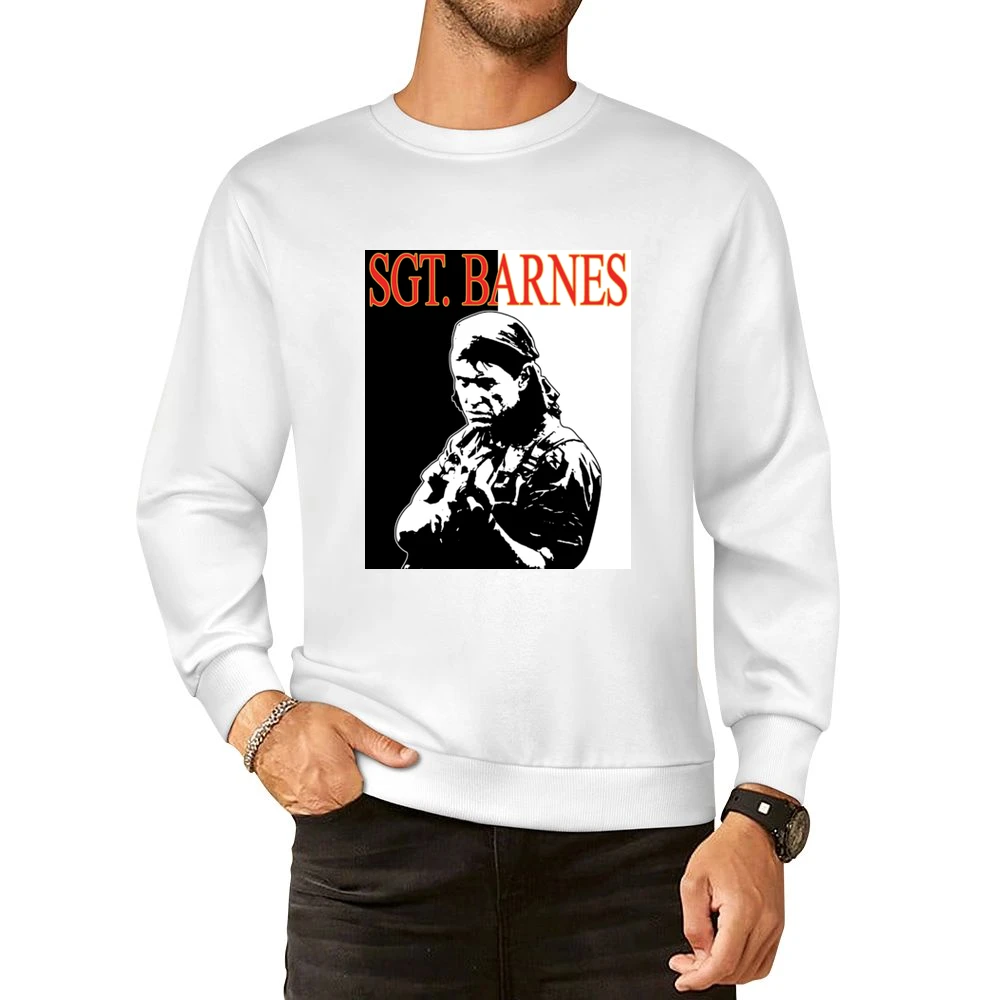 Platoon Barnes War Movie European Size Pullover Sweater