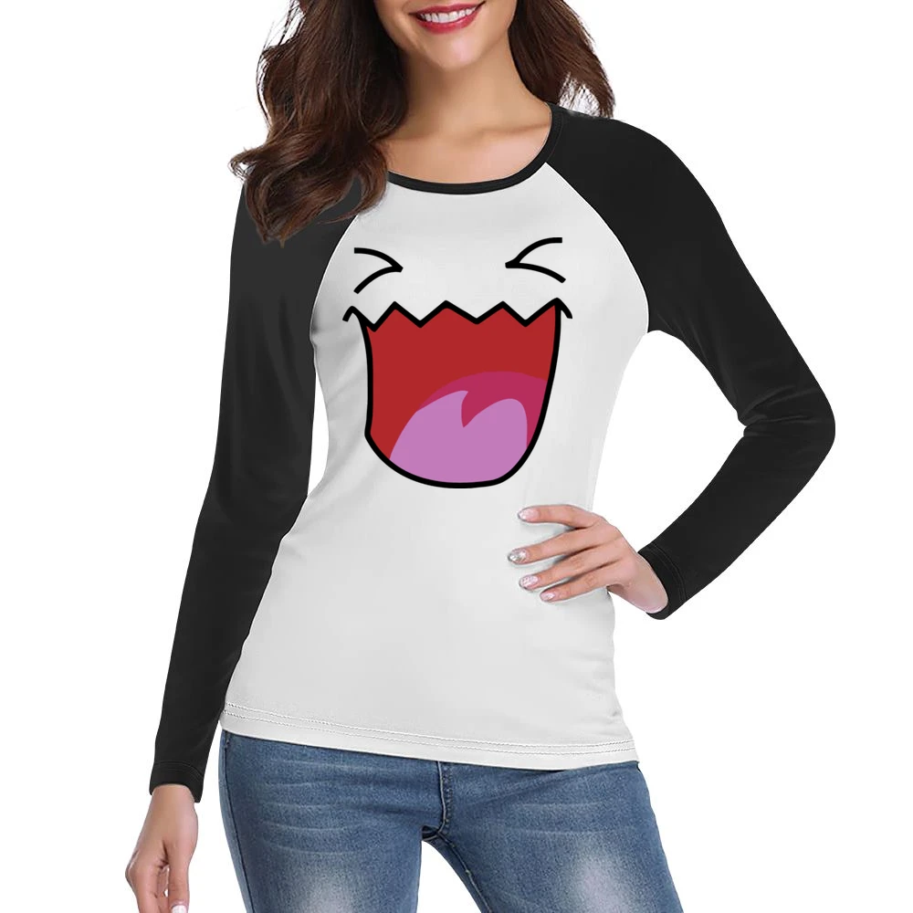 Pokemon Wobbuffet Women Ladies Long Sleeve T-Shirt