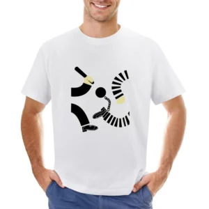 Police and robber Asian Size Men T-Shirt