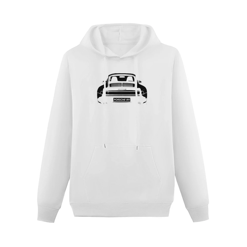 Porsche 911 Carrera S Back Bumper Popular Car Enthusiast Club Graphic Men Hoodie With Pocket
