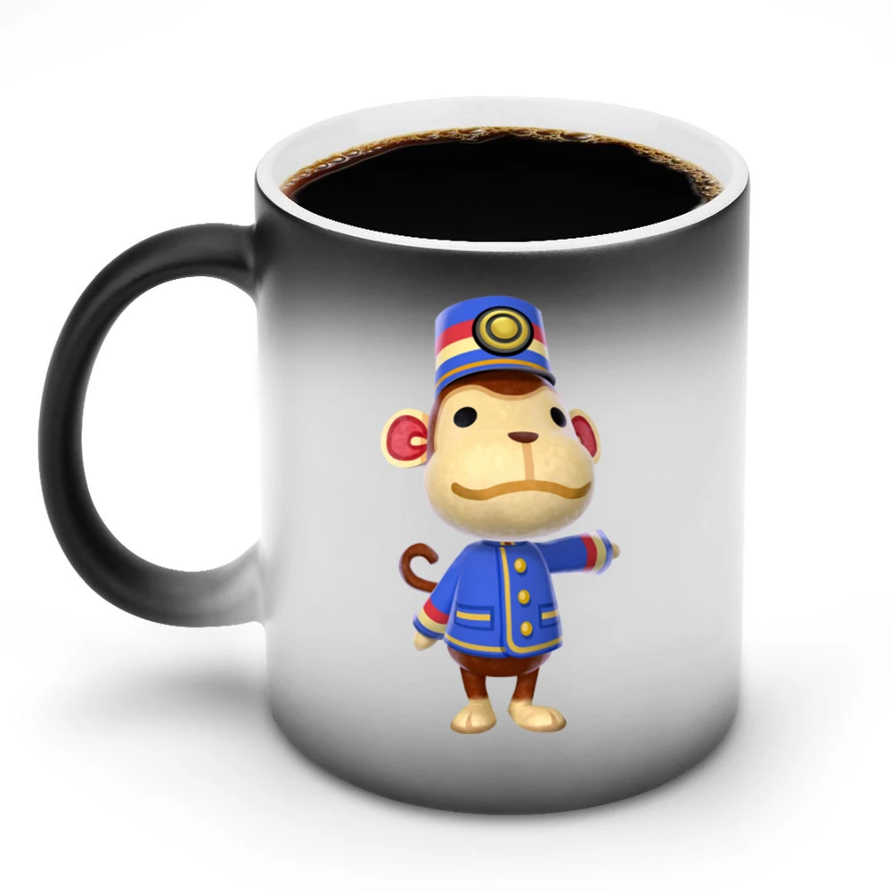 Porter From Animal Crossing Nintendo Character Video Game Discoloration Mug