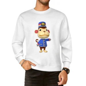Porter From Animal Crossing Nintendo Character Video Game European Size Pullover Sweater