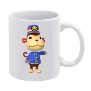 Porter From Animal Crossing Nintendo Character Video Game White Mug