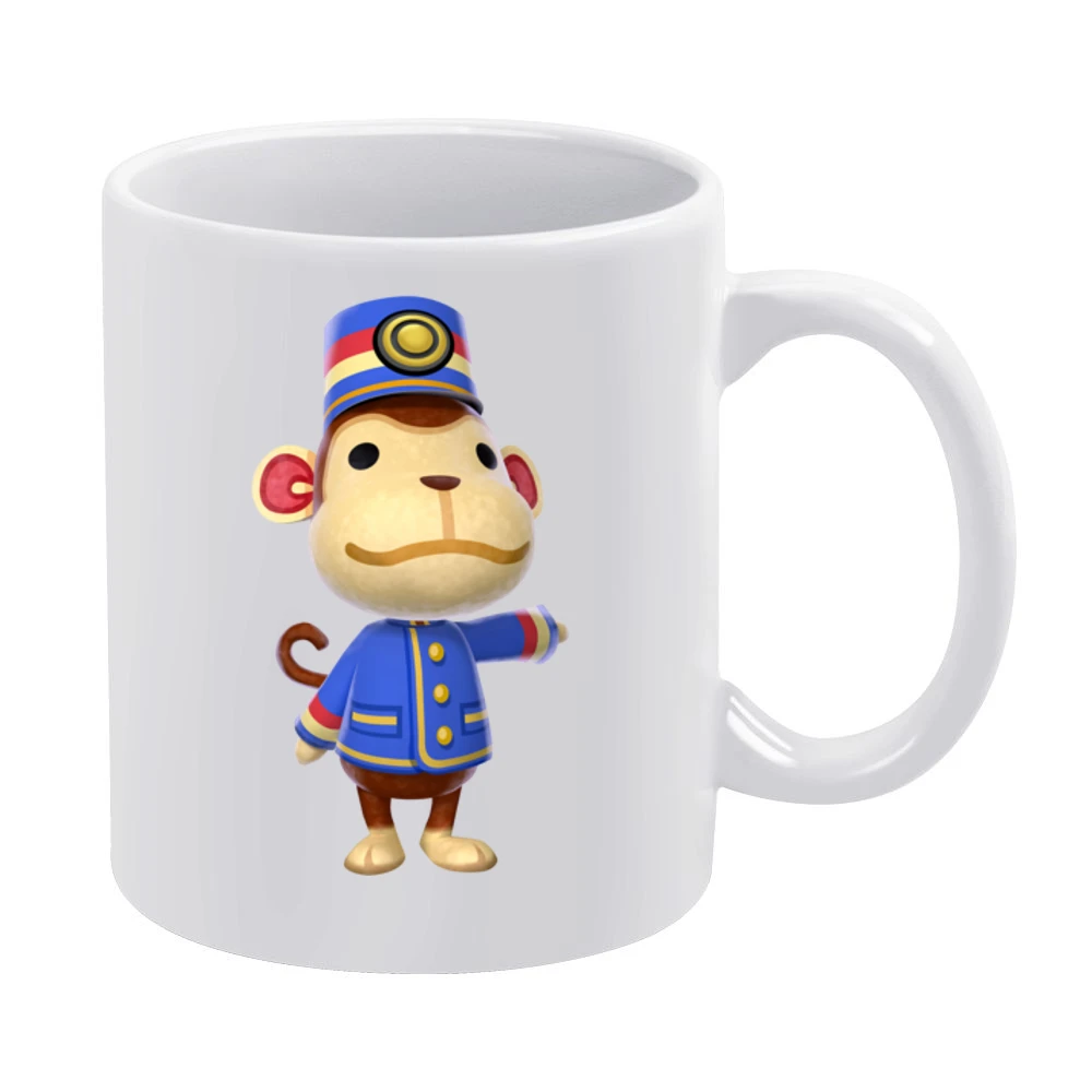 Porter From Animal Crossing Nintendo Character Video Game White Mug