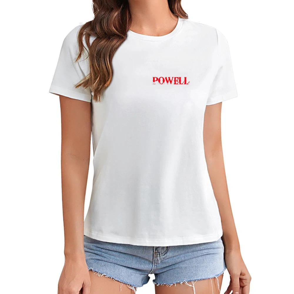 Powell Recovery Front Asian Size Women Ladies T-shirt