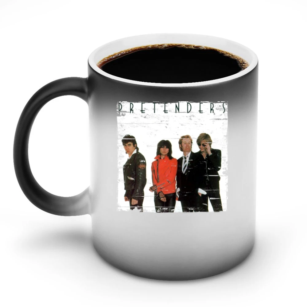 Pretenders Pretenders Album Cover Distressed Image Discoloration Mug