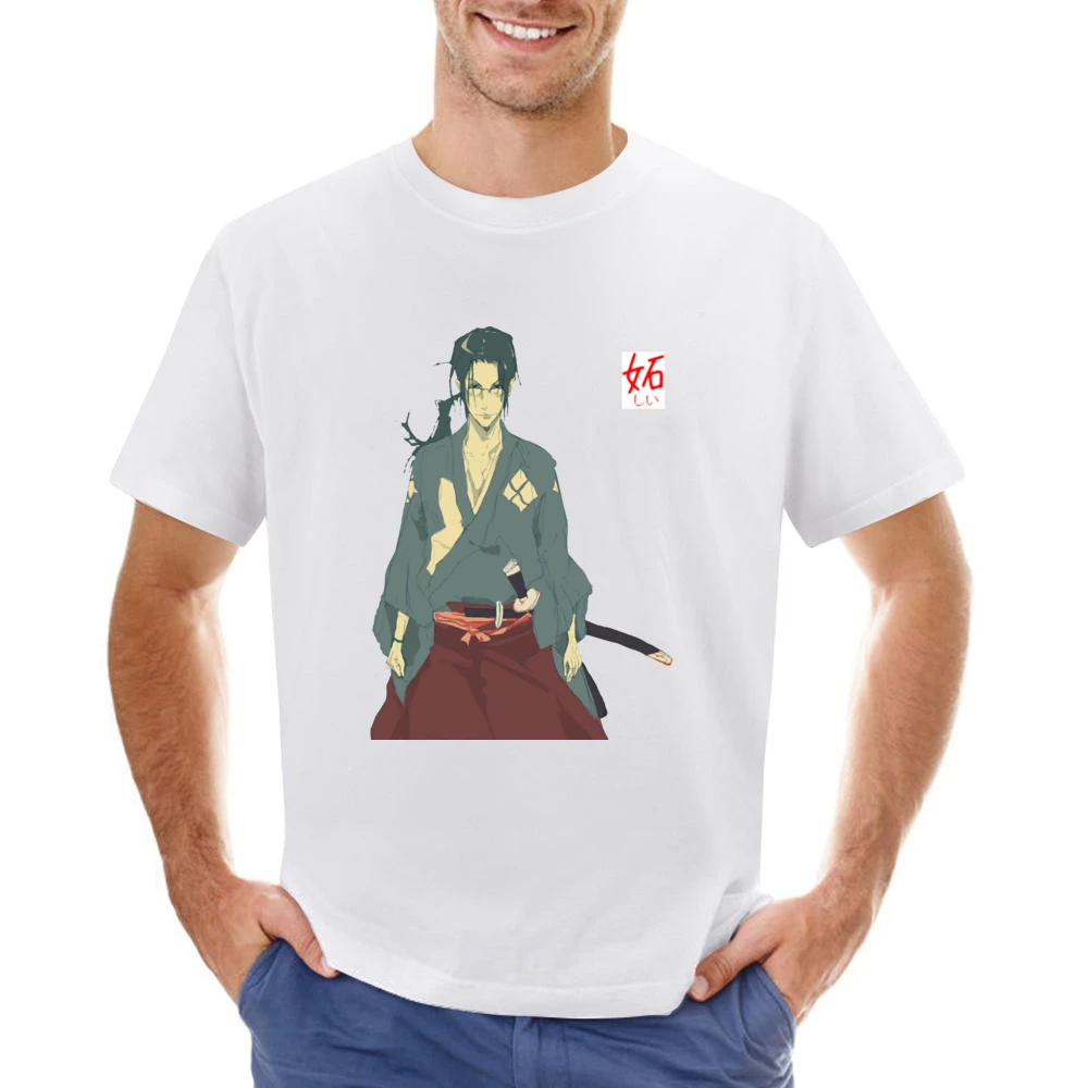 Pretty Boy jin Samurai Champloo anime manga Asian Size Men T-Shirt