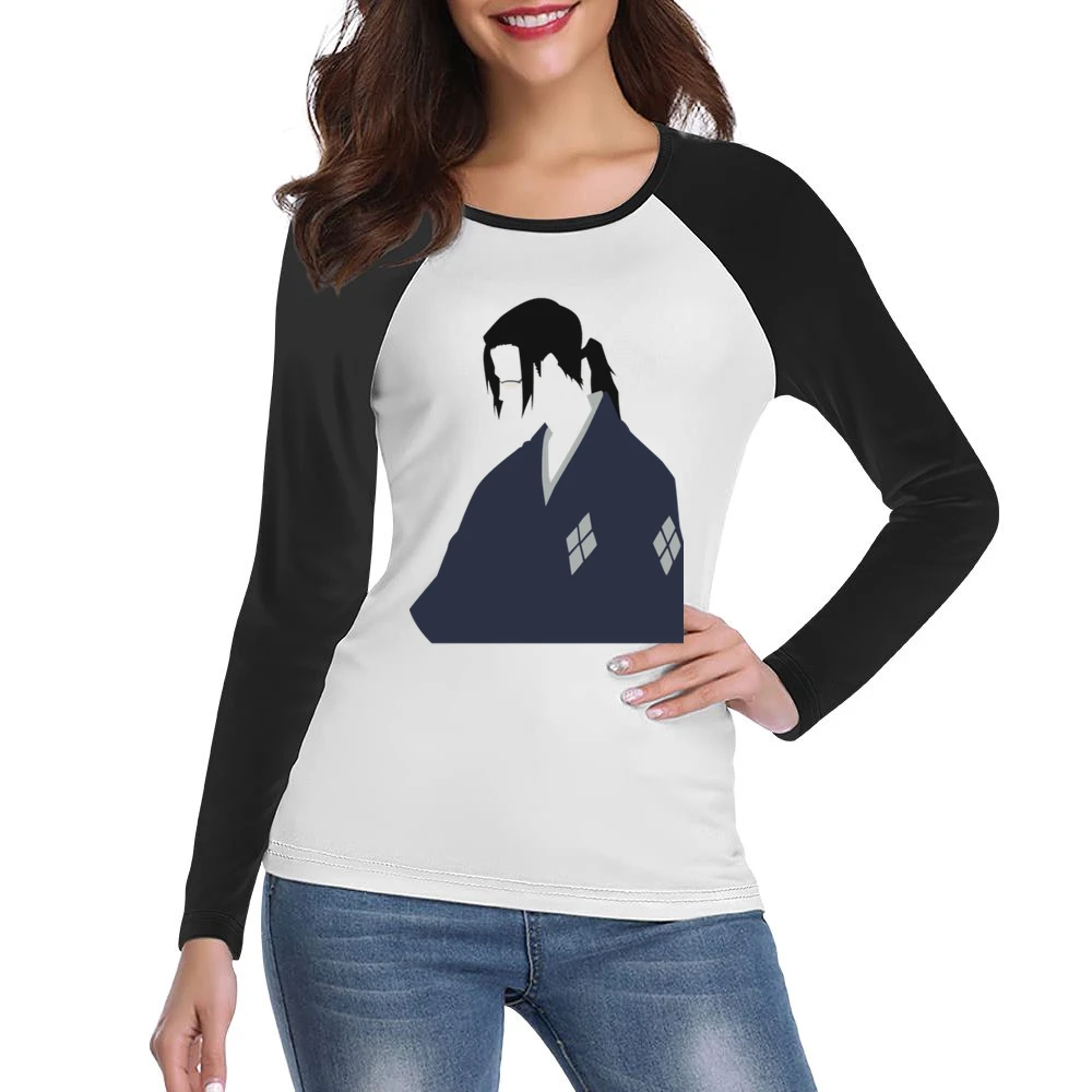 Pretty Boy jin samurai champloo 2 anime manga Women Ladies Long Sleeve T-Shirt