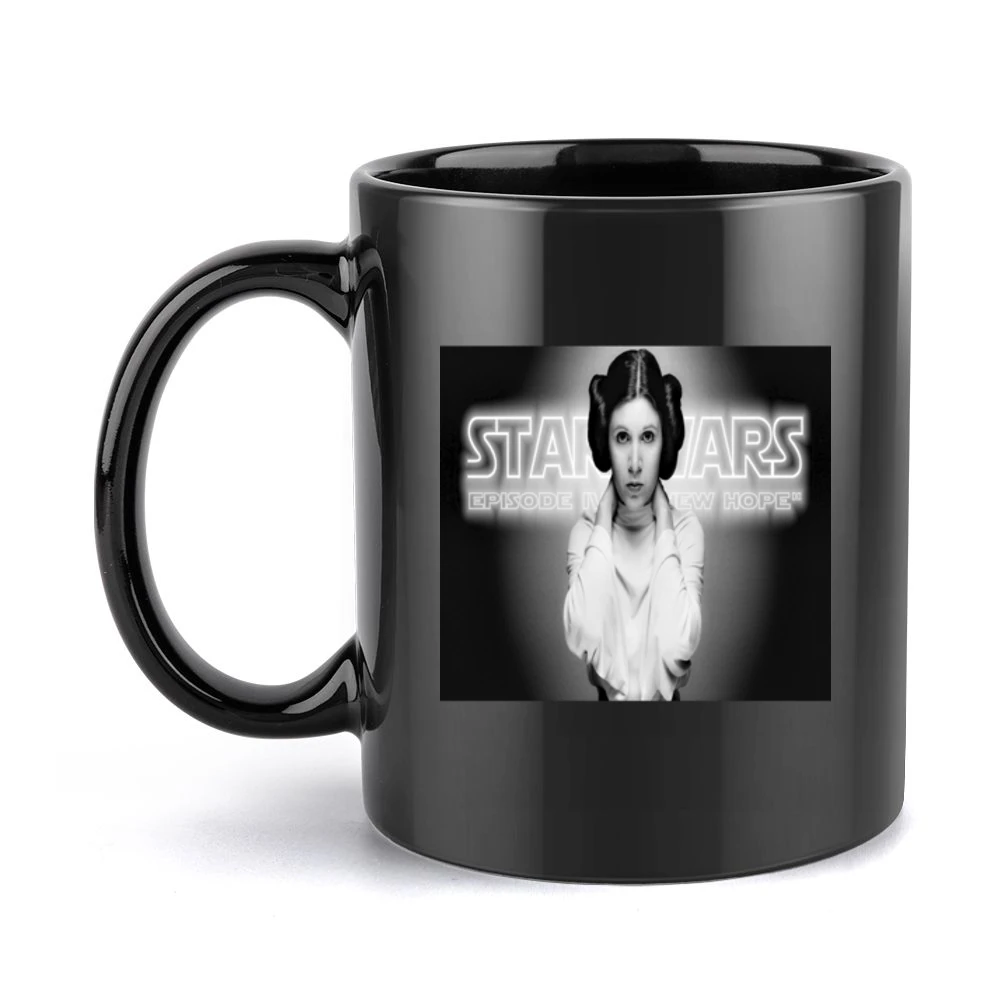 Princess Leia Shirt2 Black Mug