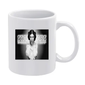Princess Leia Shirt2 White Mug