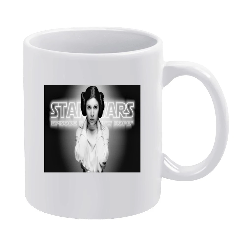 Princess Leia Shirt2 White Mug