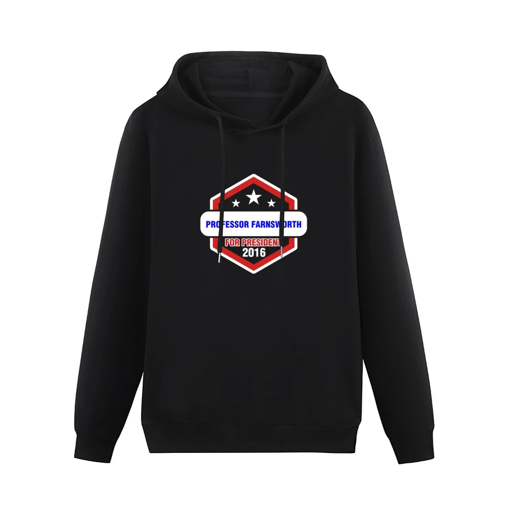 Professor Farnsworth For President 2016 Futurama TV Show Men Hoodie Without Pocket