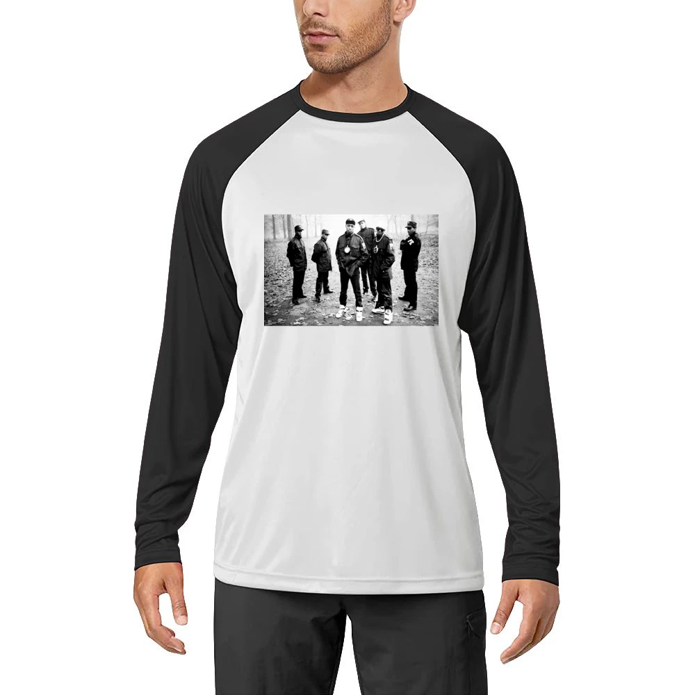 Public Enemy Flava Flav Chuck D Tshirt- All colors Available Men Long Sleeve T-Shirt