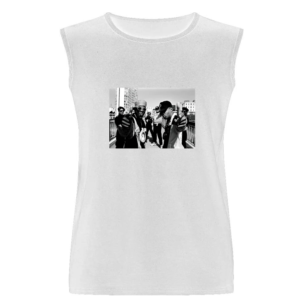 Public Enemy Tshirt Men Sleeveless T-Shirt