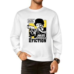 Pulp Fiction Eziekiel Quote European Size Pullover Sweater