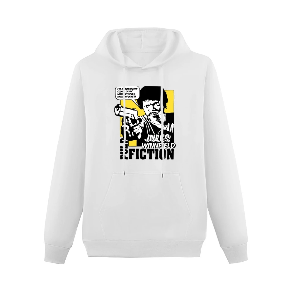Pulp Fiction Eziekiel Quote Men Hoodie With Pocket