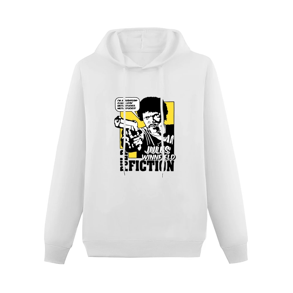 Pulp Fiction Eziekiel Quote Men Hoodie Without Pocket