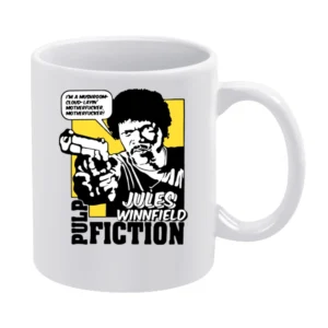 Pulp Fiction Eziekiel Quote White Mug