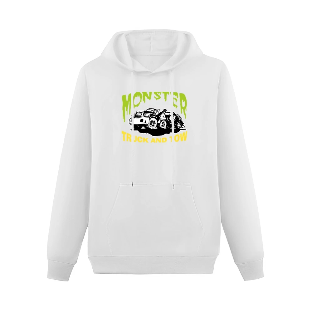 Pulp Fiction Monster Tow Truck Men Hoodie With Pocket