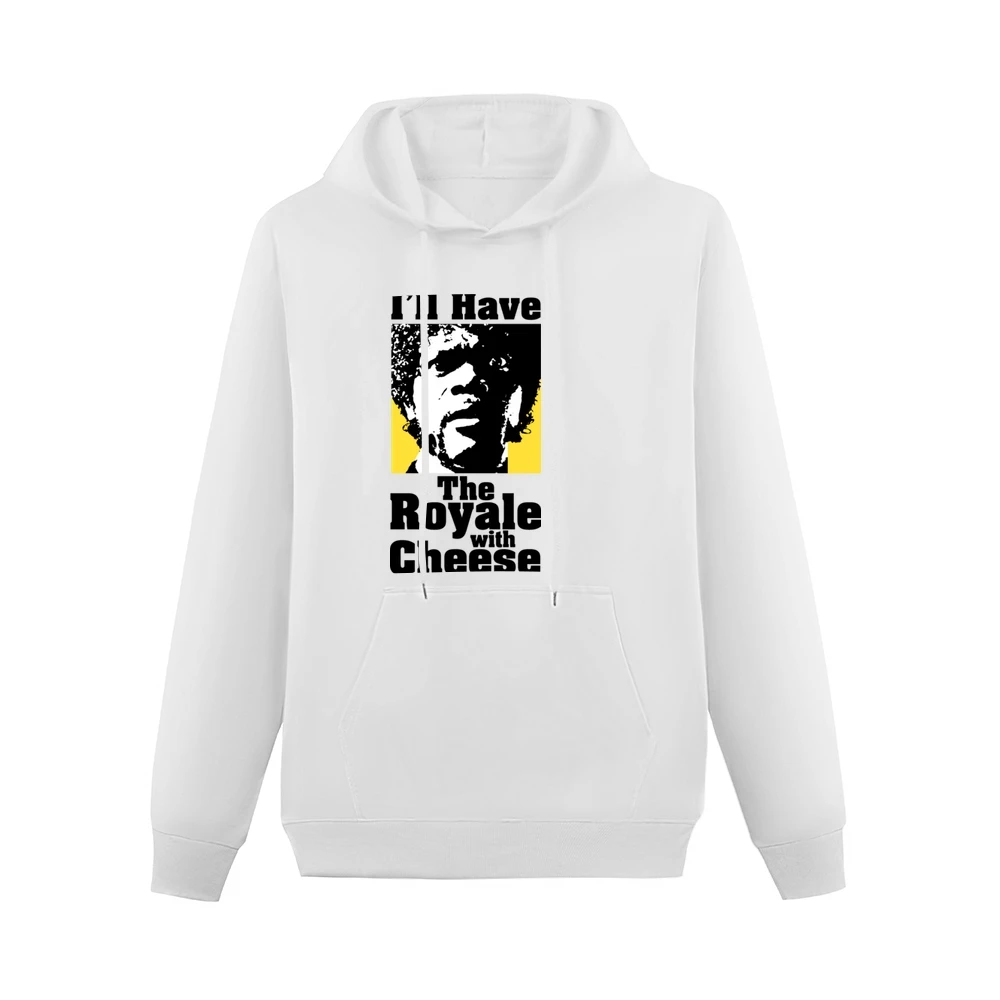 Pulp Fiction Royale Burger Men Hoodie With Pocket