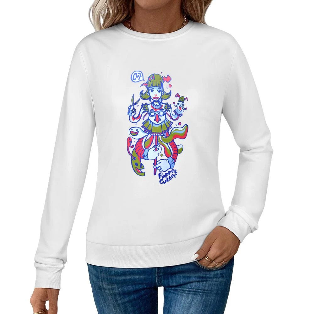 Puppet Cutter Women Pullover Sweatshirt