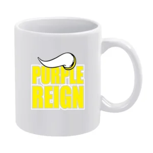 Purple Reign Minnesota Footbal Tshirt (all Styles And Colors Available White Mug
