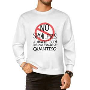 Quantico No Spoilers Last Episode Tv Funny European Size Pullover Sweater