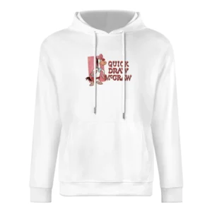 Quick Draw Mcgraw Fun Cool Vintage Style Distressed Graphic Retro Tv S European Size Men Hoodie