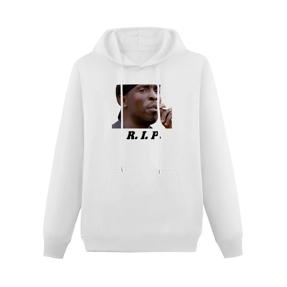 R I P Omar Little Men Hoodie With Pocket