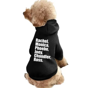 Rachel Monica Phoebe Joey Chandler Ross Fun Friends TV Show Pet Apparel Clothes