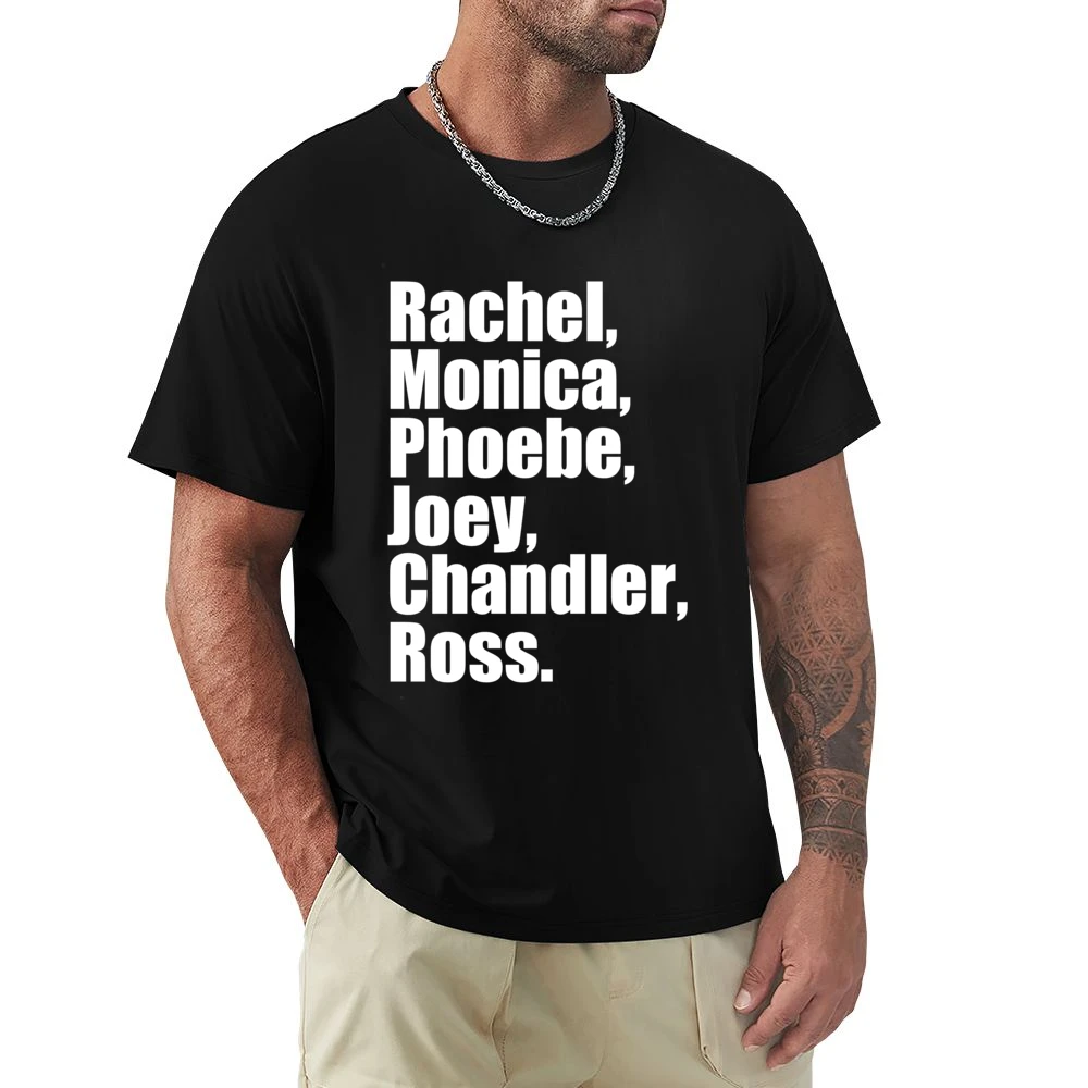 Rachel Monica Phoebe Joey Chandler Ross Fun Friends TV Show Premium Men T-shirt