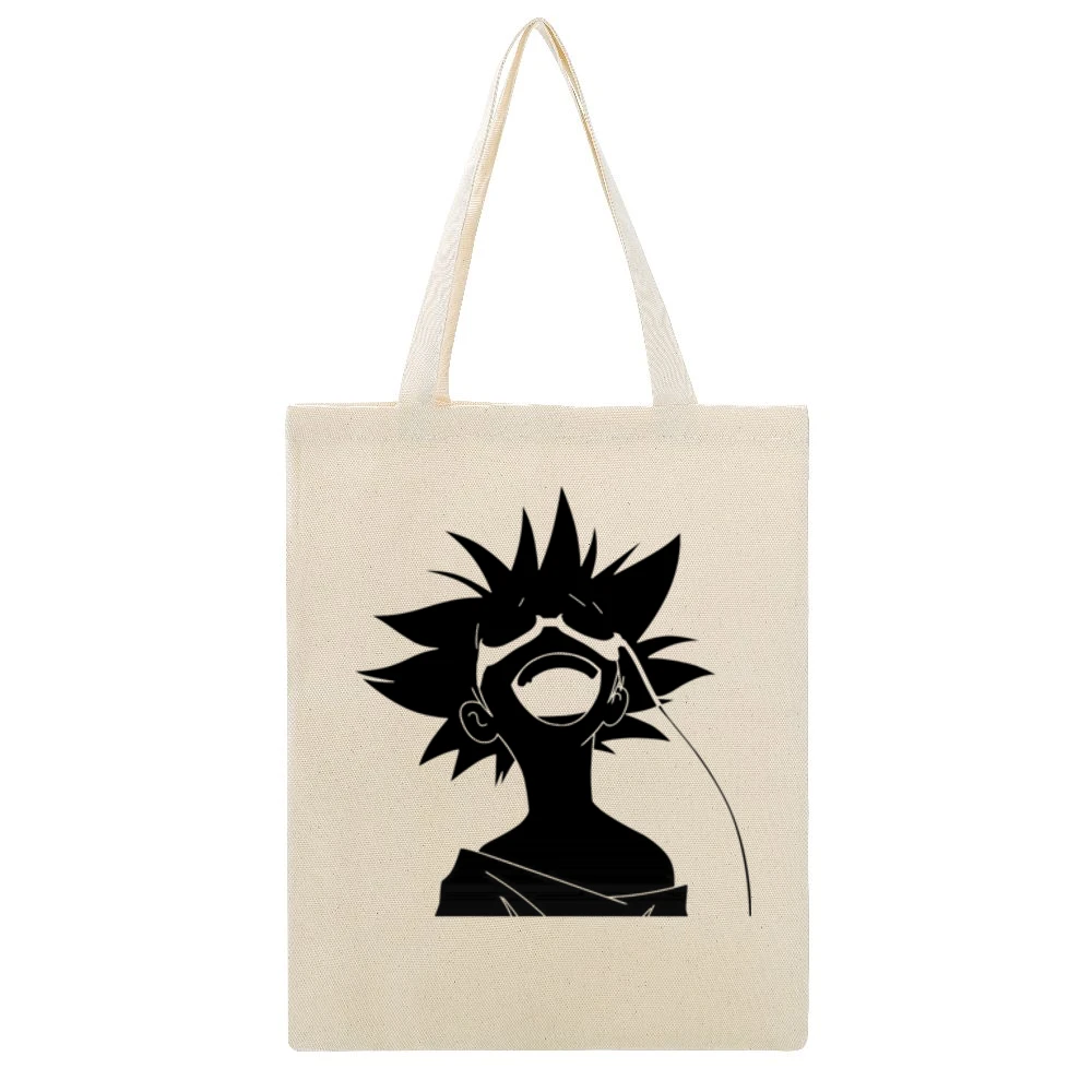 Radical Edward Ed in some perspective was thinking Space cowboy bebop Beige Canvas Tote Shopping Bag