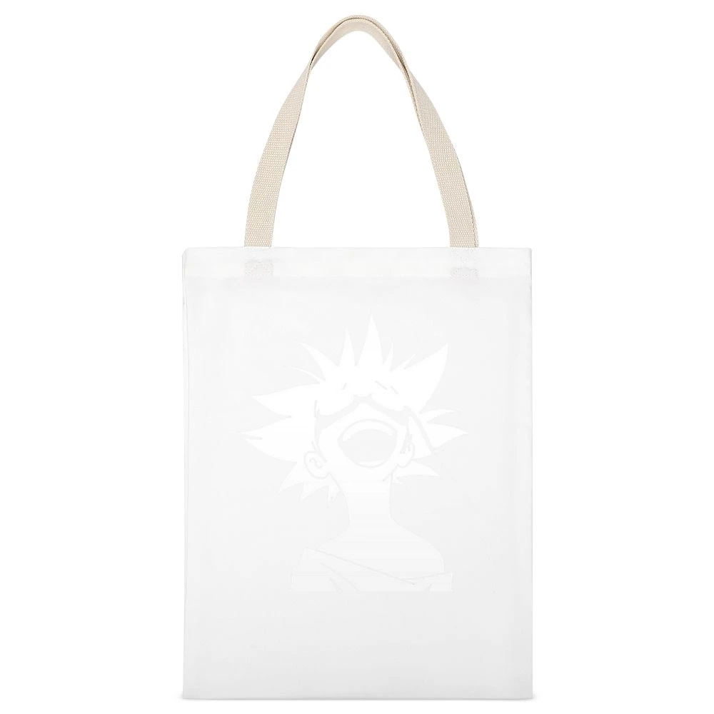 Radical Edward Ed in some perspective was thinking Space cowboy bebop White Canvas Tote Shopping Bag