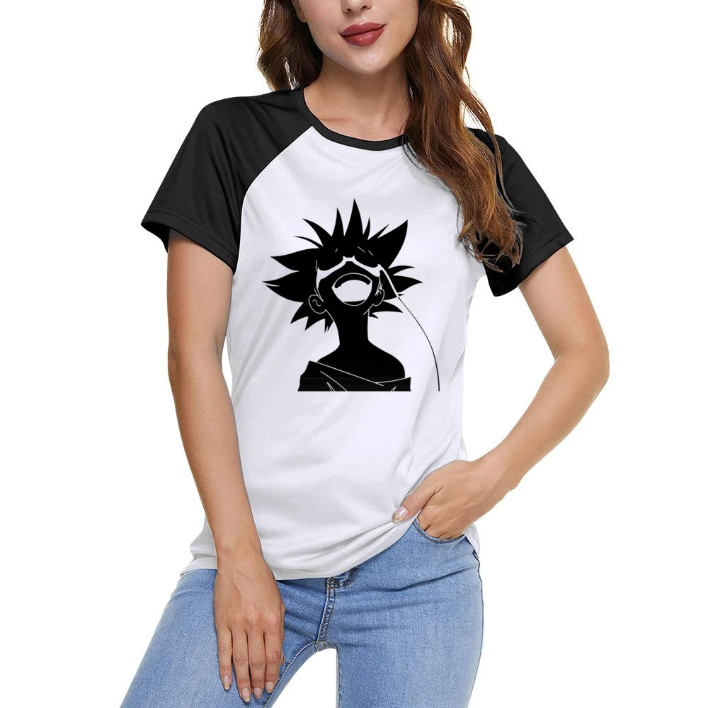 Radical Edward Ed in some perspective was thinking Space cowboy bebop Women Ladies Short Sleeve T-Shirt