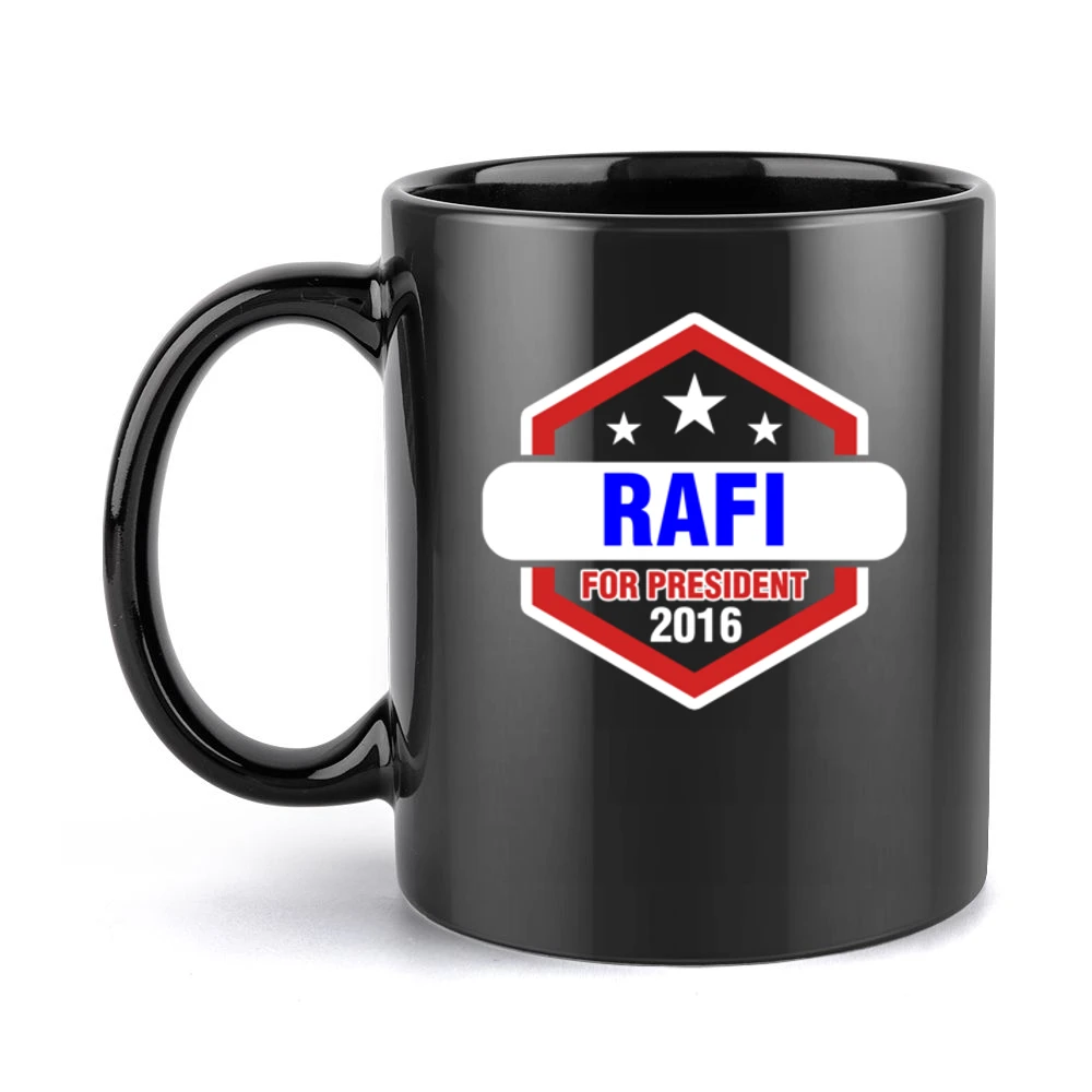 Rafi For President 2016 The League TV Show Black Mug