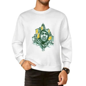 Rakim Vintage Vinyl Best Hip Hop Mc European Size Pullover Sweater
