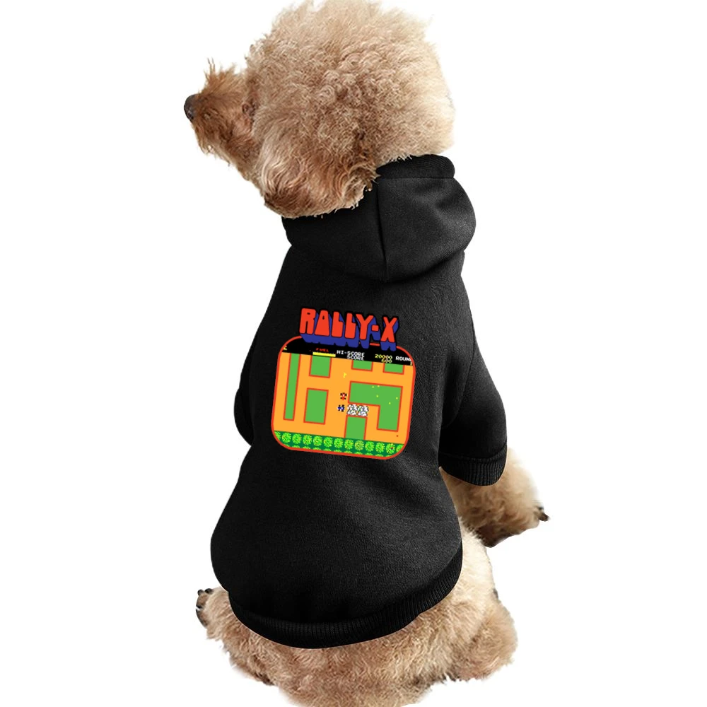 Rally X Video Game Retro 80s Pet Apparel Clothes