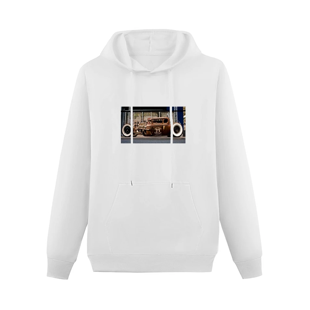 Rat Rod Poster Tshirt Men Hoodie With Pocket