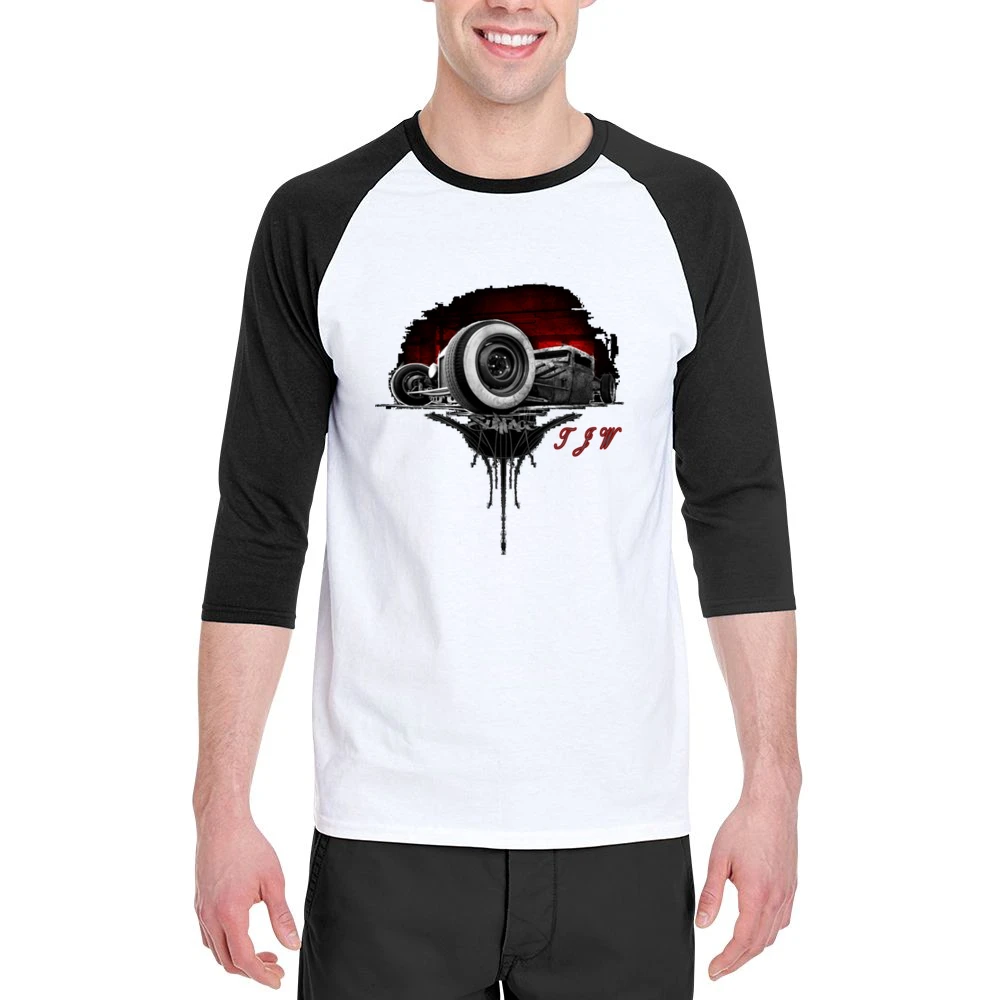 Rat Rod Tjw Men 3/4 Sleeve T-Shirt
