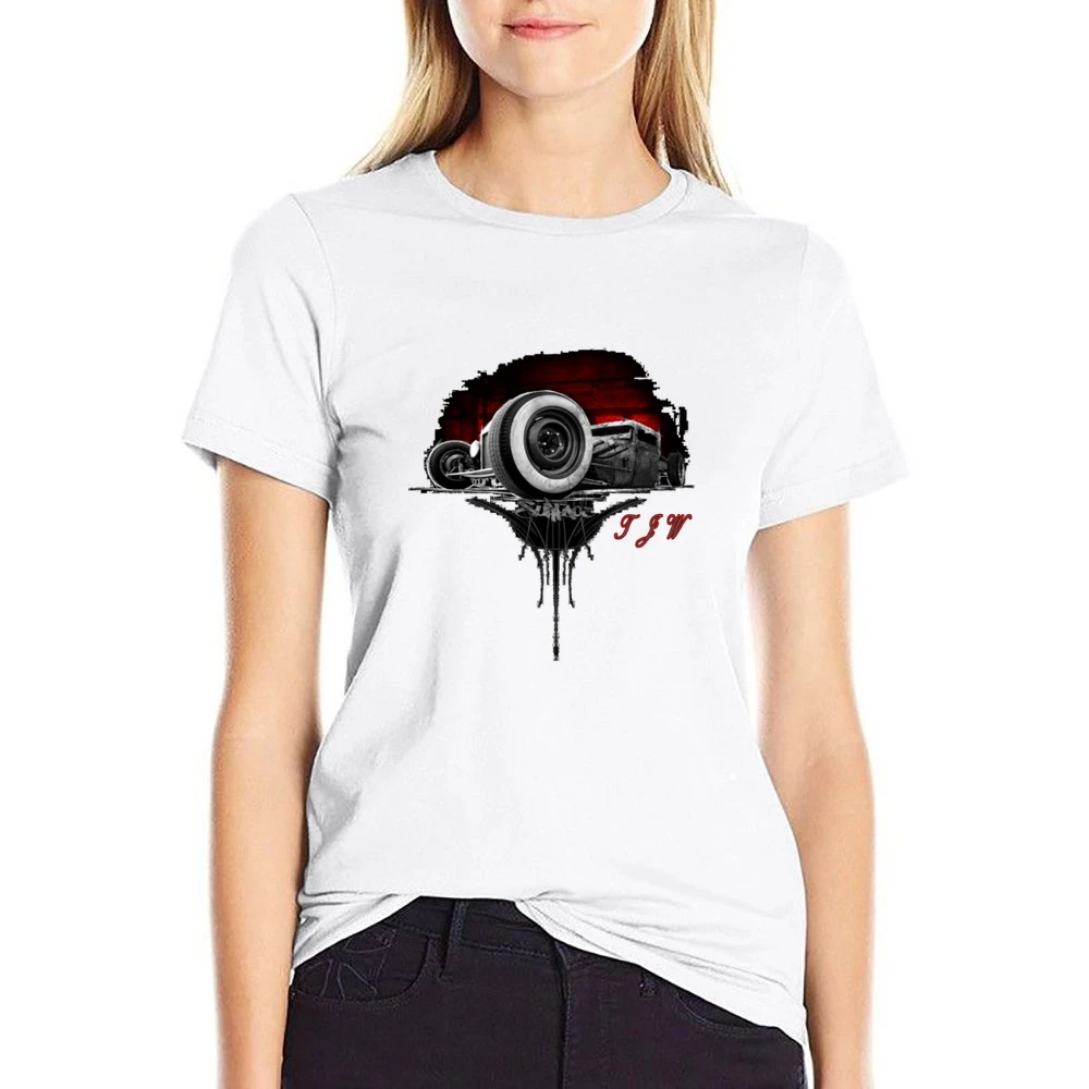 Rat Rod Tjw US Size Women Ladies T-shirt