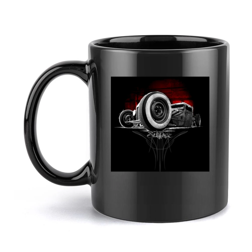 Rat Rod Tshirt Black Mug