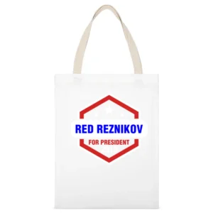 Red Reznikov For President 2016 Orange is the New Black TV Show T Shir White Canvas Tote Shopping Bag