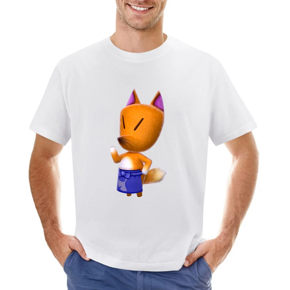 Redd From Animal Crossing Nintendo Character Video Game Asian Size Men T-Shirt